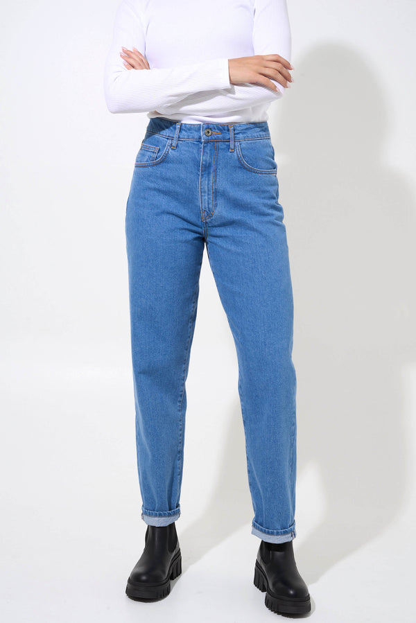 STRAIGHT - blue denim